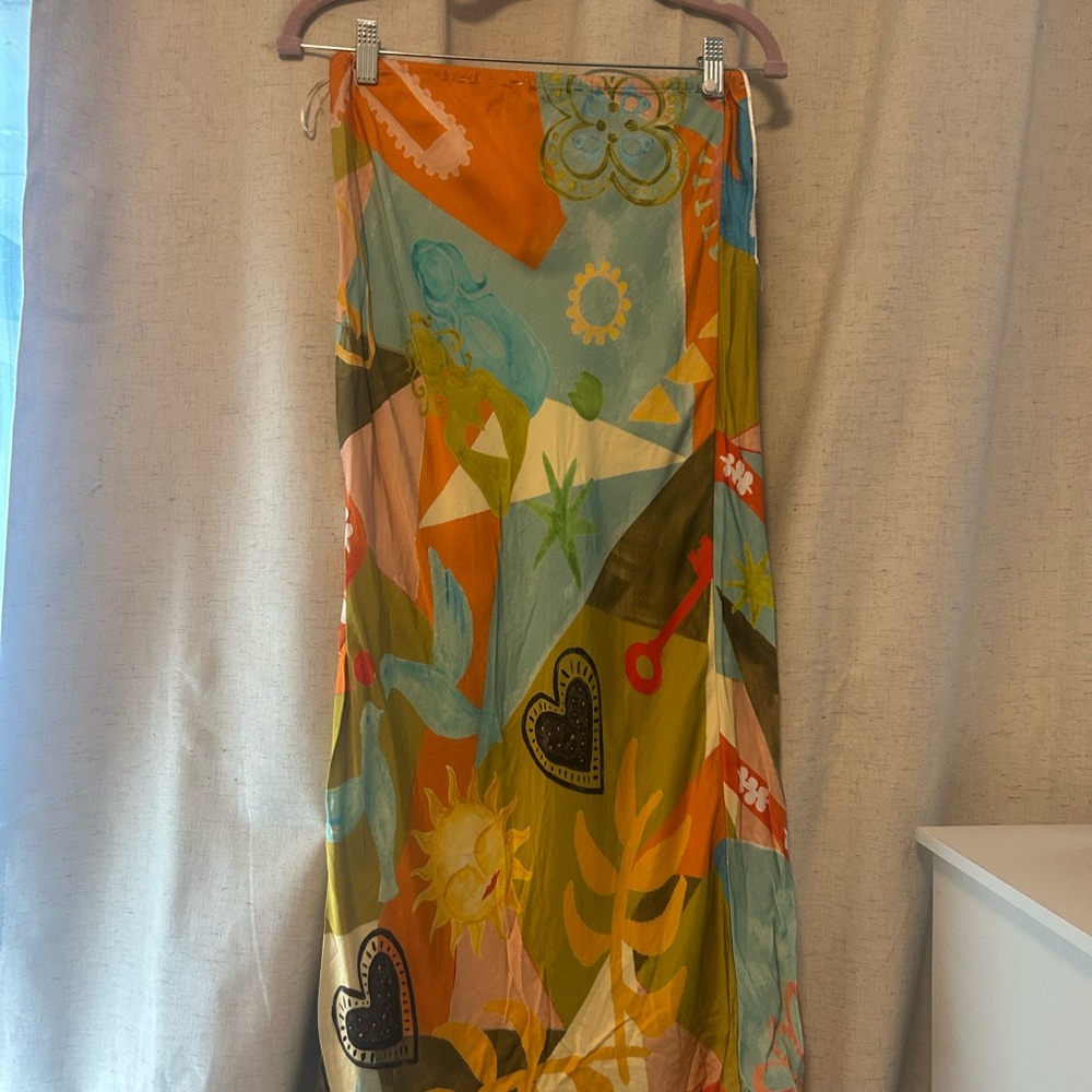 Never Fully Dressed Multicolor Patterned Skirt - image 5